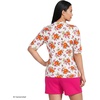 image:imageLands End Womens Elbow Sleeve Rash GuardWhite Spring Floral