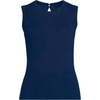 image:imageLands End Womens Fine Gauge Baby Cable Crew Neck Sleeveless SweaterDeep Sea Navy