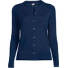 image:imageLands End Womens Fine Gauge Cotton Cardigan SweaterDeep Sea Navy