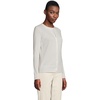 image:imageLands End Womens Fine Gauge Cotton Cardigan SweaterIvory