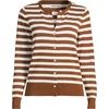image:imageLands End Womens Fine Gauge Cotton Cardigan SweaterRich GingerFresh Ivory