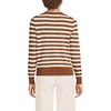 image:imageLands End Womens Fine Gauge Cotton Cardigan SweaterRich GingerFresh Ivory