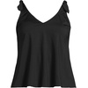 image:imageLands End Womens Flutter Tie Tankini TopBlack