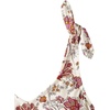 image:imageLands End Womens Flutter Tie Tankini TopEgret White Ornate Floral