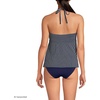 image:imageLands End Womens Halter Tankini TopNavyEgret White Stripe