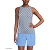 image:imageLands End Womens High Neck UPF 50 Modest Tankini Top SwimsuitLake Blue Geo Floral