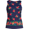 image:imageLands End Womens High Neck UPF 50 Modest Tankini Top SwimsuitNavy Tropical Scenic Border