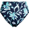 image:imageLands End Womens High Waisted Bikini BottomsTropic FloralNavy