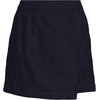 image:imageLands End Womens Lightweight Denim Above the Knee SkortDeep Rinse