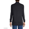 image:imageLands End Womens Long Sleeve Open Long Cardigan SweaterBlack