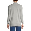 image:imageLands End Womens Long Sleeve Open Long Cardigan SweaterGray Heather