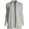 image:imageLands End Womens Long Sleeve Open Long Cardigan SweaterGray Heather