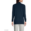 image:imageLands End Womens Long Sleeve Open Long Cardigan SweaterRadiant Navy