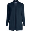 image:imageLands End Womens Long Sleeve Open Long Cardigan SweaterRadiant Navy