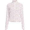 image:imageLands End Womens Long Sleeve Rash Guard Coverup UPF 50Cherry Jam CherriesWhite