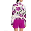 image:imageLands End Womens Long Sleeve Rash Guard Coverup UPF 50EgretBerry Etched Floral