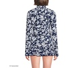 image:imageLands End Womens Long Sleeve Rash Guard Coverup UPF 50Navy Blossom Floral