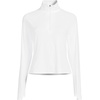 image:imageLands End Womens Long Sleeve Rash Guard Coverup UPF 50White