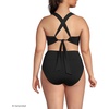 image:imageLands End Womens Midkini Swimsuit SetBlack