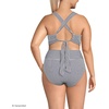 image:imageLands End Womens Midkini Swimsuit SetDeep Sea Navy Mini Stripe