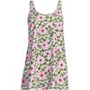 image:imageLands End Womens Mini Swim DressFloral BlossomWhitePink