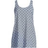 image:imageLands End Womens Mini Swim DressLake Blue Geo Floral