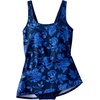 image:imageLands End Womens Mini Swim DressNavy Graphic Floral