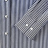 image:imageLands End Womens No Iron Oversized Poplin Extra Long TunicDeep Sea Navy Thin Stripe