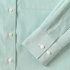 image:imageLands End Womens No Iron Oversized Poplin Extra Long TunicVibrant Clover Mini Stripe