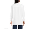 image:imageLands End Womens No Iron Oversized Poplin Extra Long TunicWhite