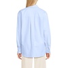 image:imageLands End Womens Oversized Oxford Button Front ShirtClear Blue Sky