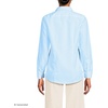 image:imageLands End Womens Pinwale Cord Long Sleeve ShirtBermuda Blue Mini Stripe