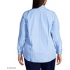 image:imageLands End Womens Pinwale Cord Long Sleeve ShirtChicory Blue Stripe