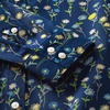 image:imageLands End Womens Pinwale Cord Long Sleeve ShirtDeep Sea Navy Daisies