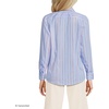 image:imageLands End Womens Pinwale Cord Long Sleeve ShirtLight Sea Blue Rail Stripe