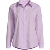 image:imageLands End Womens Pinwale Cord Long Sleeve ShirtLilac Breeze Stripe