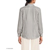 image:imageLands End Womens Pinwale Cord Long Sleeve ShirtOlive DrabWhite Stripe