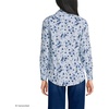 image:imageLands End Womens Pinwale Cord Long Sleeve ShirtSerene Blue Poetic Floral