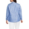 image:imageLands End Womens Pinwale Cord Long Sleeve ShirtVibrant LapisIce Blue Stripe