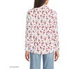 image:imageLands End Womens Pinwale Cord Long Sleeve ShirtWhite Multi Poppy Floral