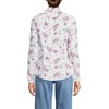 image:imageLands End Womens Pinwale Cord Long Sleeve ShirtWhite Paisley Floral
