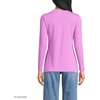 image:imageLands End Womens Plus Size Lightweight Jersey Skimming Long Sleeve Crew Neck TShirtAster Pink