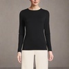 image:imageLands End Womens Plus Size Lightweight Jersey Skimming Long Sleeve Crew Neck TShirtBlack