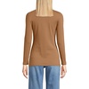 image:imageLands End Womens Plus Size Lightweight Jersey Skimming Long Sleeve Crew Neck TShirtCanyon Camel