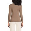 image:imageLands End Womens Plus Size Lightweight Jersey Skimming Long Sleeve Crew Neck TShirtHoney Beige