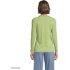 image:imageLands End Womens Plus Size Lightweight Jersey Skimming Long Sleeve Crew Neck TShirtWinter Pear Narrow Stripe