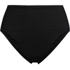image:imageLands End Womens Ribbed Smoothing High Waisted Bikini BottomsBlack