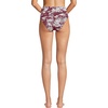 image:imageLands End Womens Ribbed Smoothing High Waisted Bikini BottomsBurgundy Island Scenic