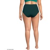 image:imageLands End Womens Ribbed Smoothing High Waisted Bikini BottomsDeep Balsam