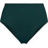 image:imageLands End Womens Ribbed Smoothing High Waisted Bikini BottomsDeep Balsam